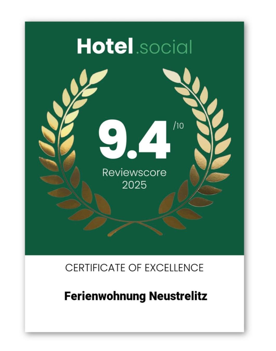 Ferienwohnung Neustrelitz Buitenkant foto